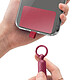 Avis Zanaé Cordon Tour de Cou pour Smartphone Universel Ajustable avec Adaptateur Bordeaux
