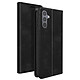 Étui Portefeuille pour Galaxy S26 FE Effet Daim avec Support Noir Étui Portefeuille pour Galaxy S26 FE Effet Daim avec Support