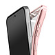 Coque MagSafe pour Samsung Galaxy S26 FE avec Contour Chromé Antichoc Rose gold pas cher