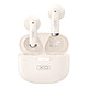 Xo Écouteurs Sans Fil TWS Bluetooth 5.4 avec Boîtier de Charge Étanche IPX4 Beige Écouteurs Sans Fil TWS Bluetooth 5.4 avec Boîtier de Charge Étanche IPX4