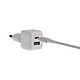 Acheter Xtorm Chargeur Secteur Rapide 25W Double Port USB-C / USB-A Série NextGen Blanc