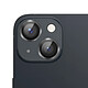 Zanaé Protection Caméra pour iPhone 13 en Verre Trempé Anti-rayures Graphite pas cher