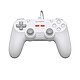 Manette de Jeu Filaire Universel Série Tegenaria Lite Effet Hall Anti-drift Blanc - Compatible avec Nintendo Switch, PC Windows 10/11, iPhone et iPad USB-C ainsi que les appareils Android pour jouer sur tous vos supports sans configuration complexe.