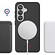 Générique Coque MagSafe pour Galaxy S26 Antichoc avec Support Moto et Vélo Noir pas cher