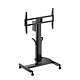 KIMEX 018-9002 Chariot motorisé pour écran TV 55"-86", hauteur 100-150cm, inclinable 0-90°